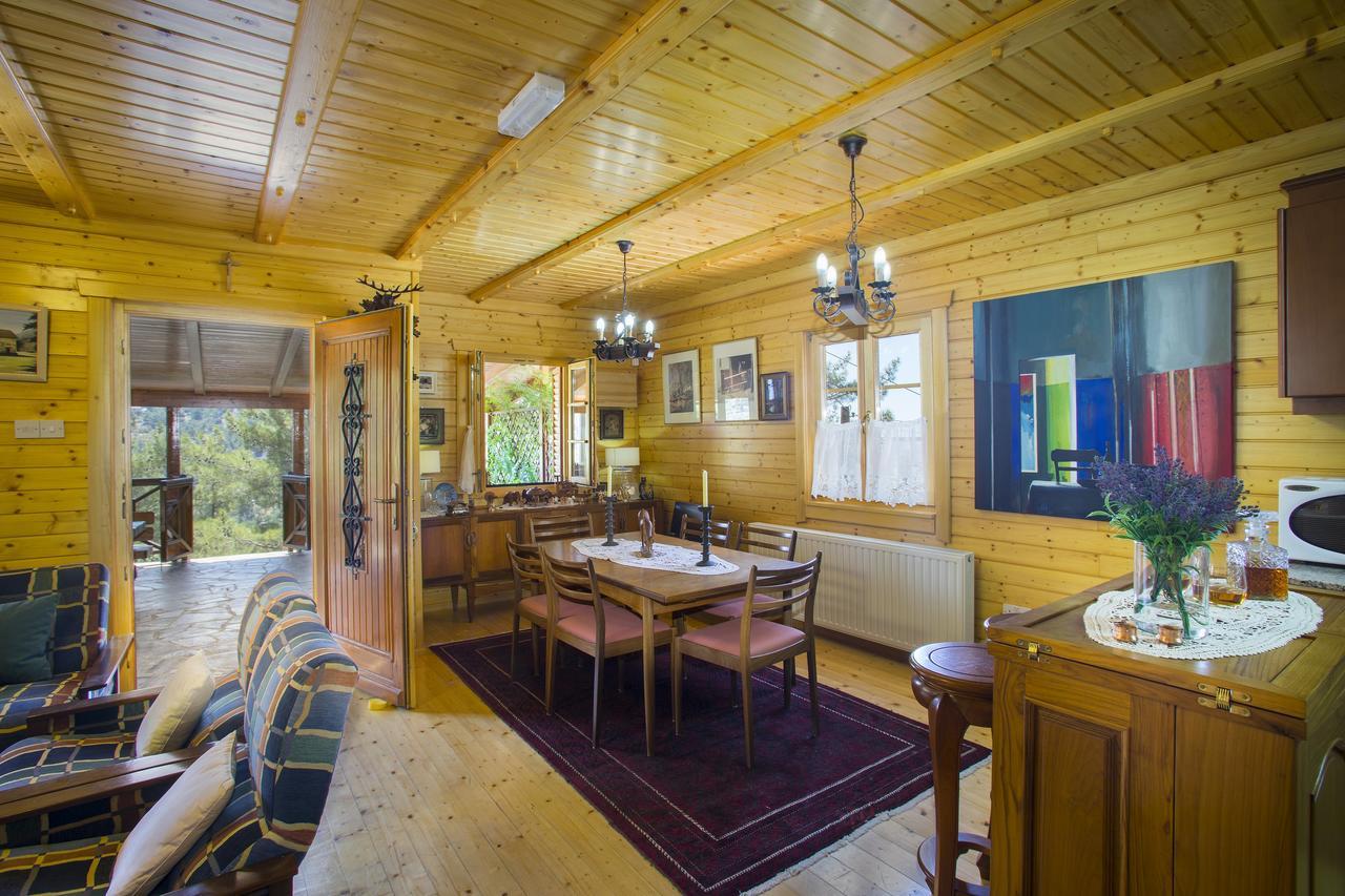 Ricky Chalet Near Troodos Spilia Buitenkant foto
