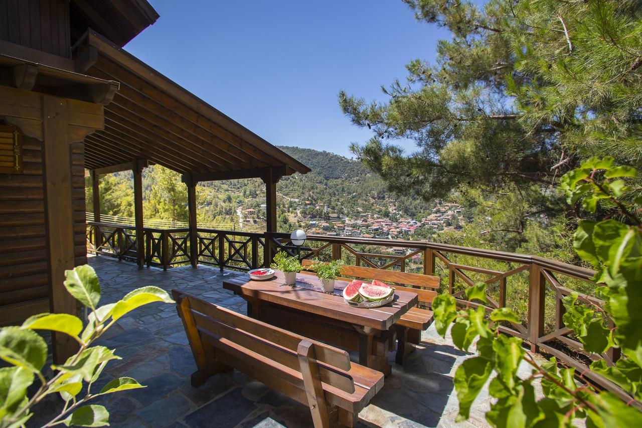 Ricky Chalet Near Troodos Spilia Buitenkant foto