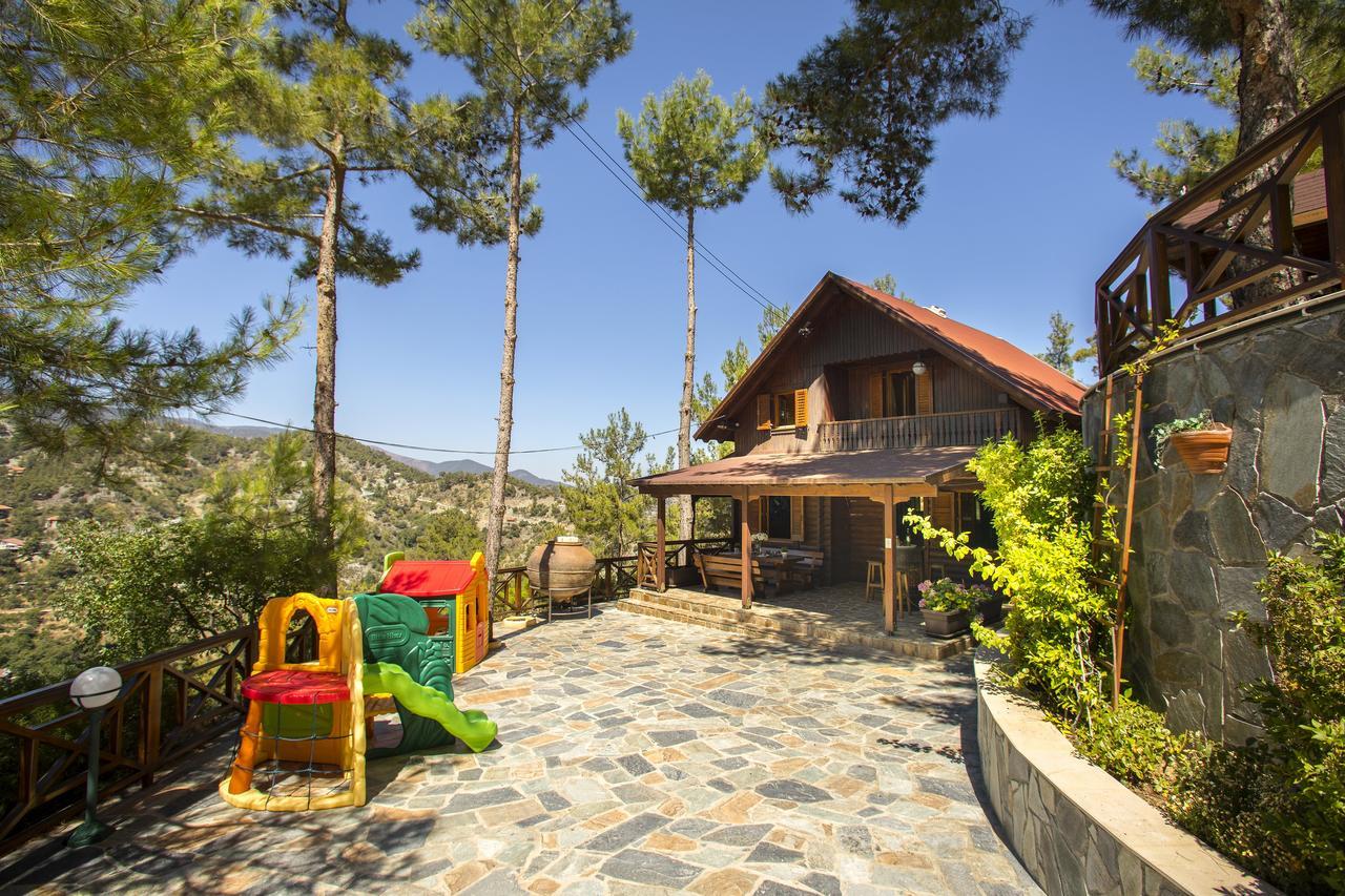 Ricky Chalet Near Troodos Spilia Buitenkant foto