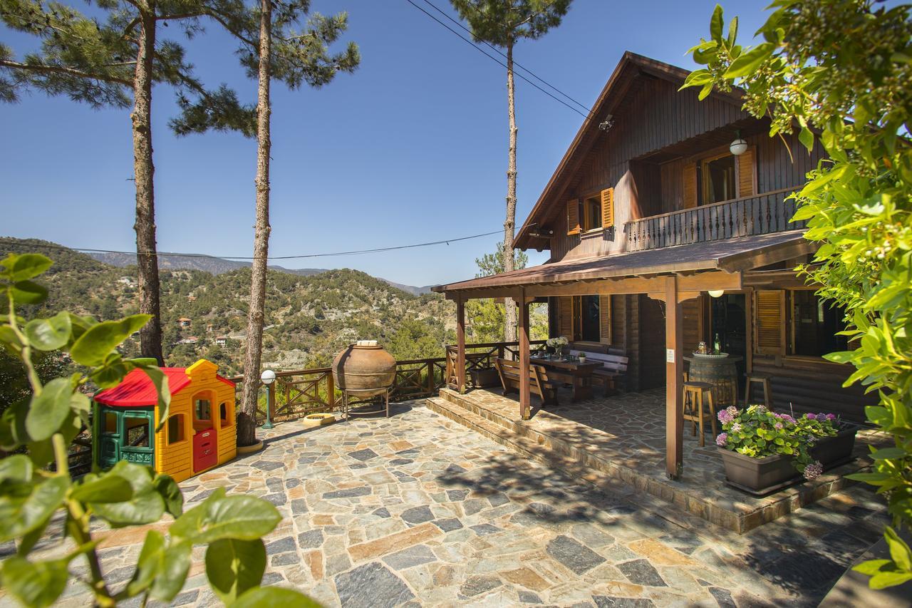 Ricky Chalet Near Troodos Spilia Buitenkant foto
